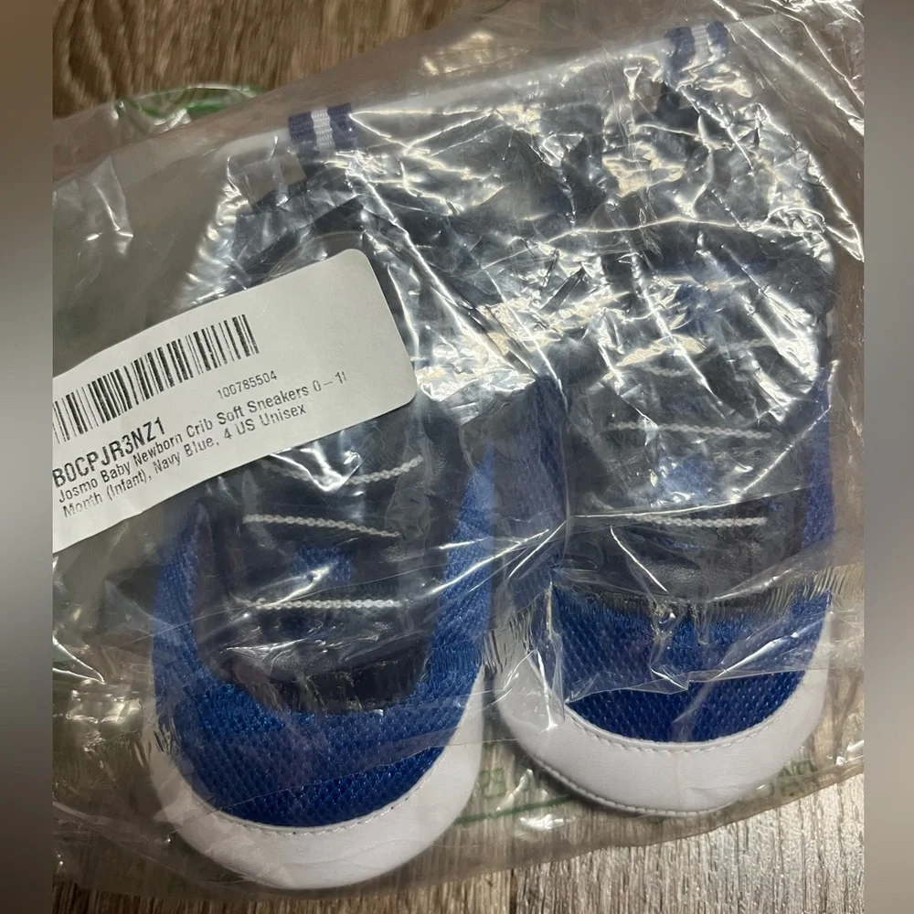 RBX Blue Baby Sneakers Size 4